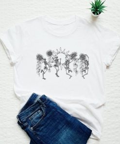 Skeletons Dancing Sunflower Women’s T-shirt