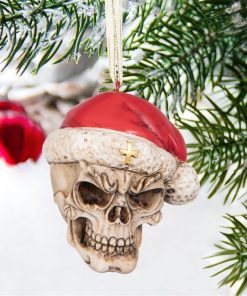 Skelly Claus II Holiday Ornament For Your Tree