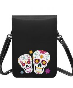 Skull Multi Pocket Small Shoulder Bag 20 Patterns