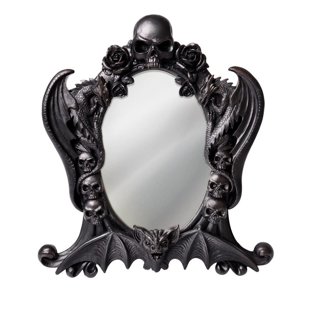 Skull Rose Gothic Mirror – Limited