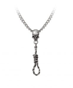 Skull With Noose Around Your Neck Pendant