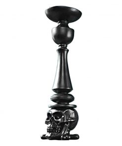 Skull and Bones Shadow of Darkness Candlestick