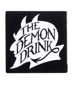 The Demon Devils Skull Drink Ceramic Coaster