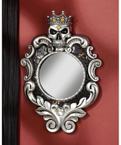 The Fairest One of All Skull Wall Mirror