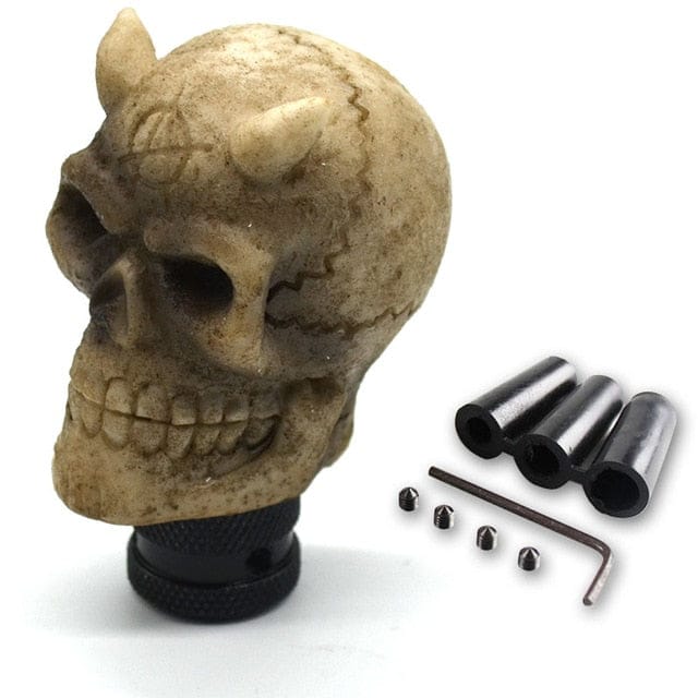 Skull Head Universal Gear Shift Knob 3 Colors