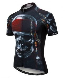 Skull Cycling Quick Dry Jersey Sport Wear 10 Patterns