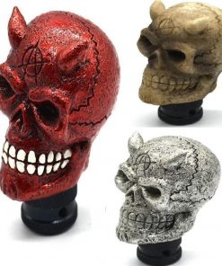 Skull Head Universal Gear Shift Knob 3 Colors