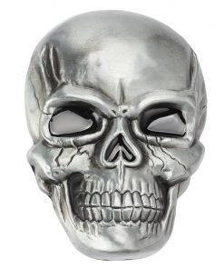 Skull Skeleton Smooth Punk Rock Style Belt Buckle