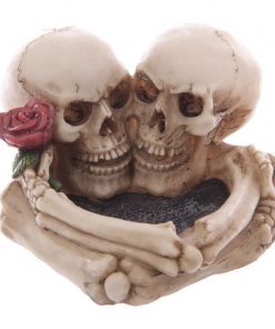 Skull Couple Hug Cigarette Creative Ashtray
