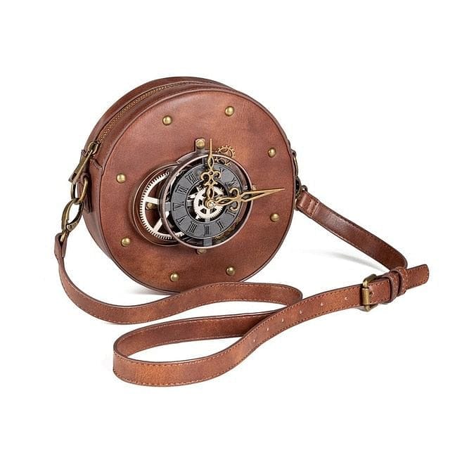 Vintage Round Steampunk Single Shoulder Bag