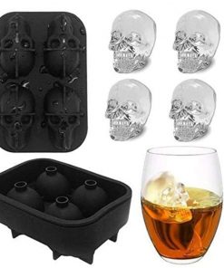 Skull Silicone Ice Cube Trays – Soft, Safe & Healthy