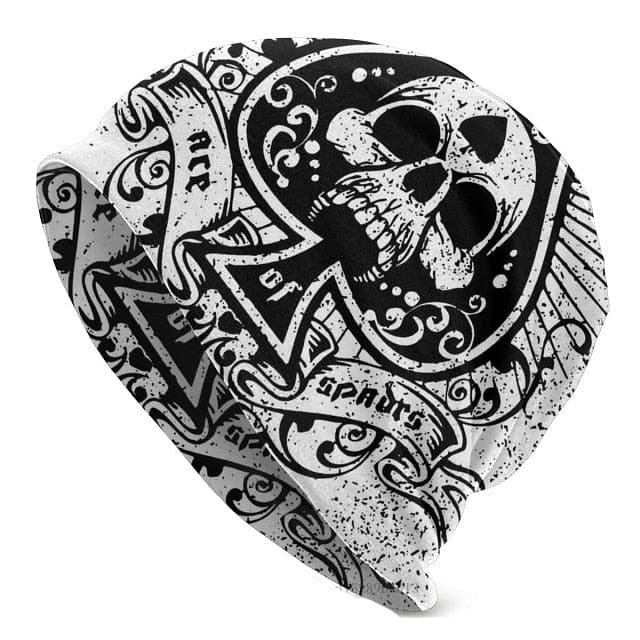 Heavy Metal Skullies Ace Of Spades Knitted Beanies