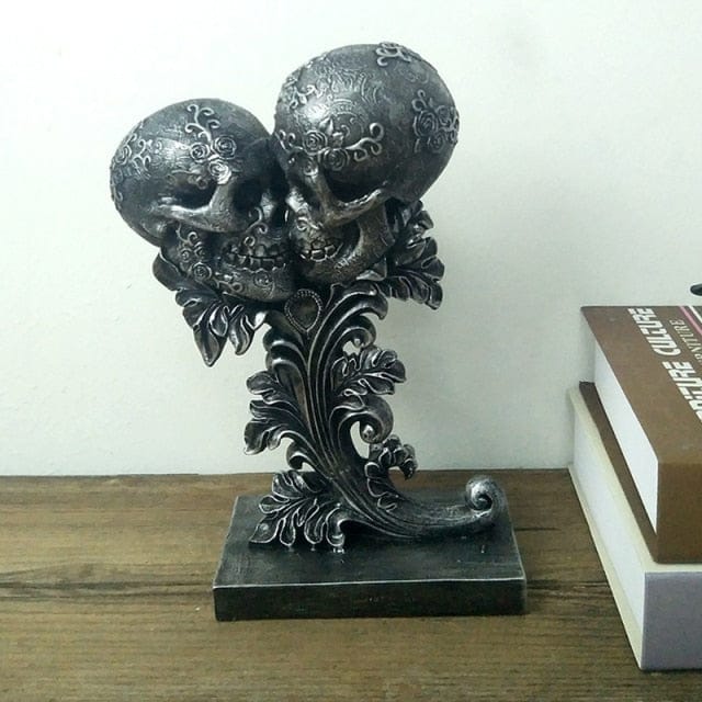 Skulls Resin Retro Creative Statues For Home, Living Room Or office