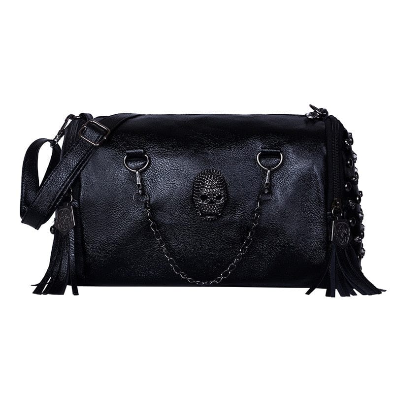 Skull Chain Tassel Designer Rivet Women’s Vintage Shoulder Bag