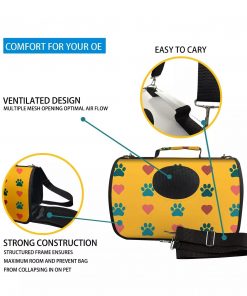 Skull Heads Shoulder Bag Portable Travel Cat or Dog Carrier