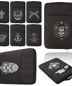 Skull Print Laptop Sleeve Bag WaterProof Portable Case Cover 27 Patterns