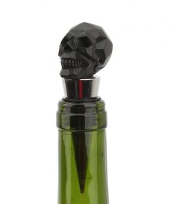 Skull Stainless Steel Bottle Plug Black or Golden Kitchen Accessories