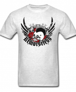 Punk Skull and Roses T-Shirt