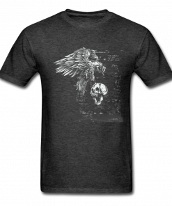 Carrion Bird Carrying a Skull T-Shirt