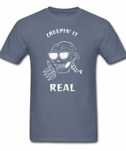 Creepin It Real Skull T-Shirt