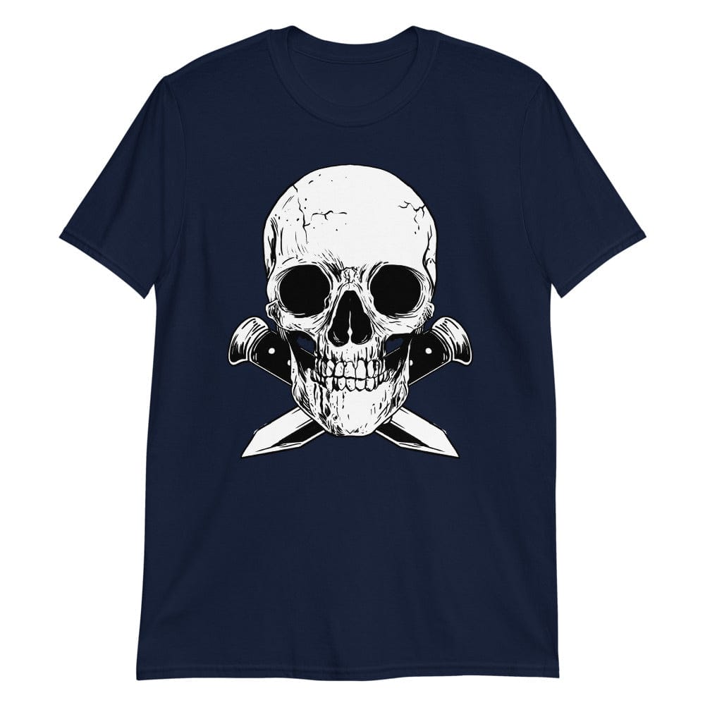 Skull with Knives – T-Shirt