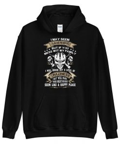 I May Seem Calm And Reserved – Skull Hoodie – up to 5XL