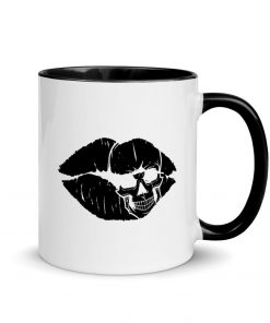 Skull Lip – Skull Mug With Black Color Inside