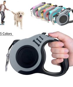 Retractable Dog Leash Suitable for Small Medium Dogs up to 33lbs