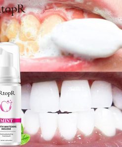 Teeth Cleansing Whitening Mousse Removes Stains Teeth Whitening Oral Hygiene