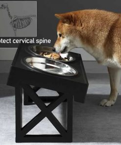 Slow Feeders Bowl Adjustable Height Feeding Cats Dogs