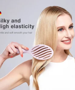 Hollow Out Hair Brush, Paddle Hair Brush, Scalp Massage Hair Brush, Barber Hair Styling Tool For Quick Drying And Styling